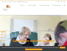Tablet Screenshot of ehrenamtessen.de